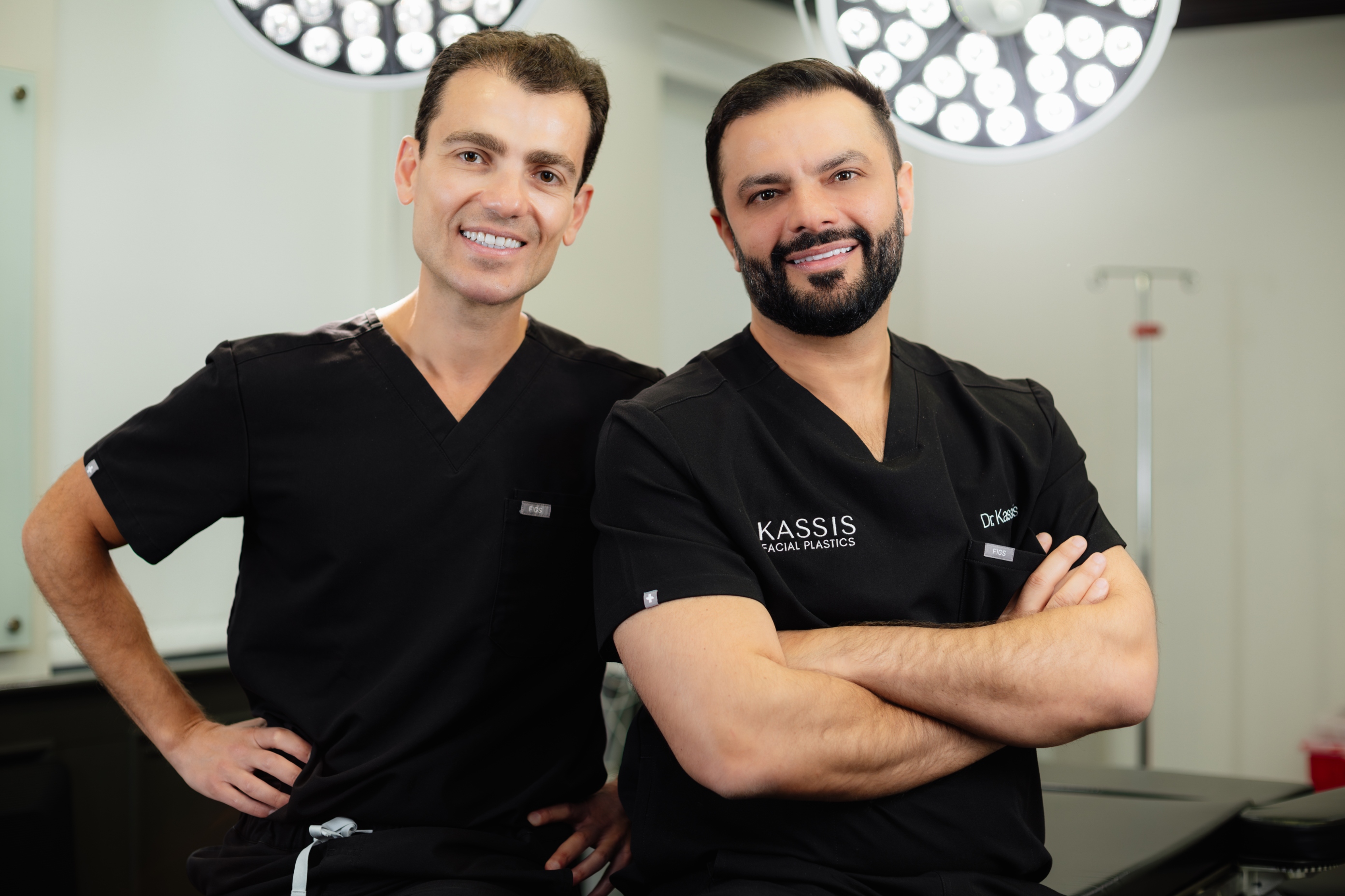 Dr. Salameh and Dr. Kassis